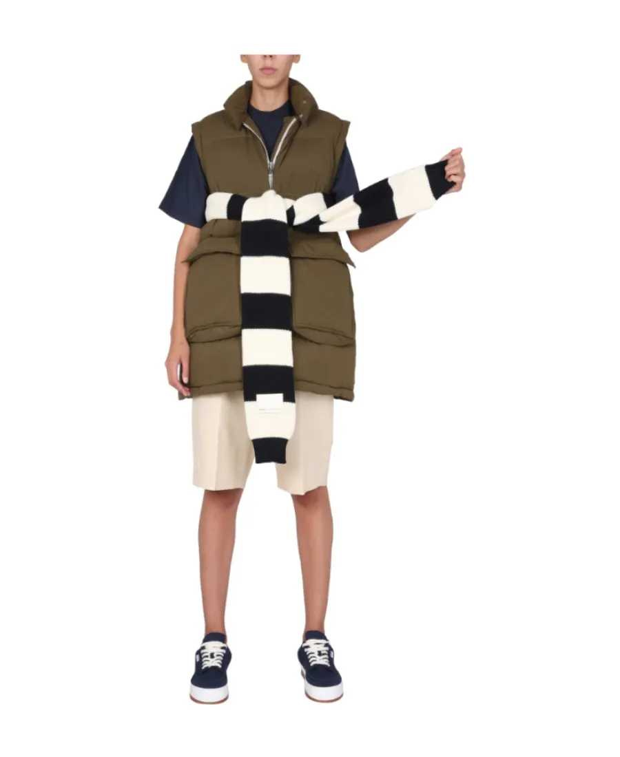 Sunnei Removable Sleeved Puffy Down Jacket