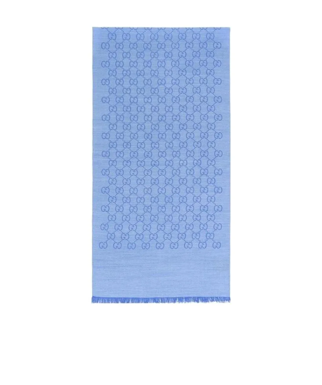 Double-Sided Woven Wool Scarf