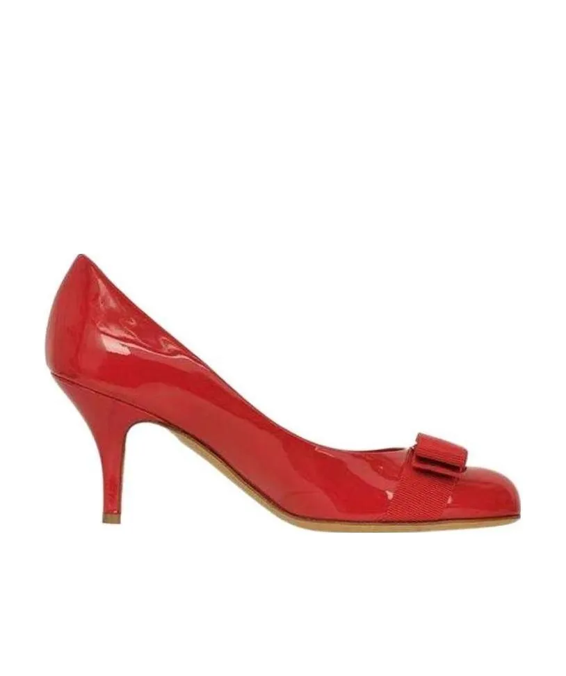 Bow Tie Vara High Heels
