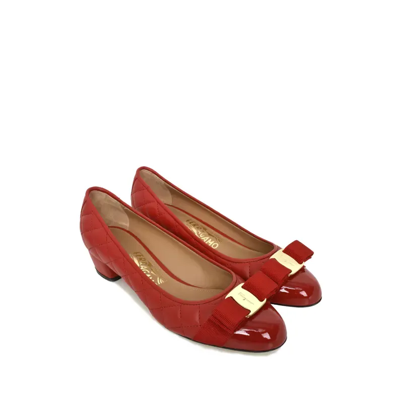 Bow Buckle High Heels