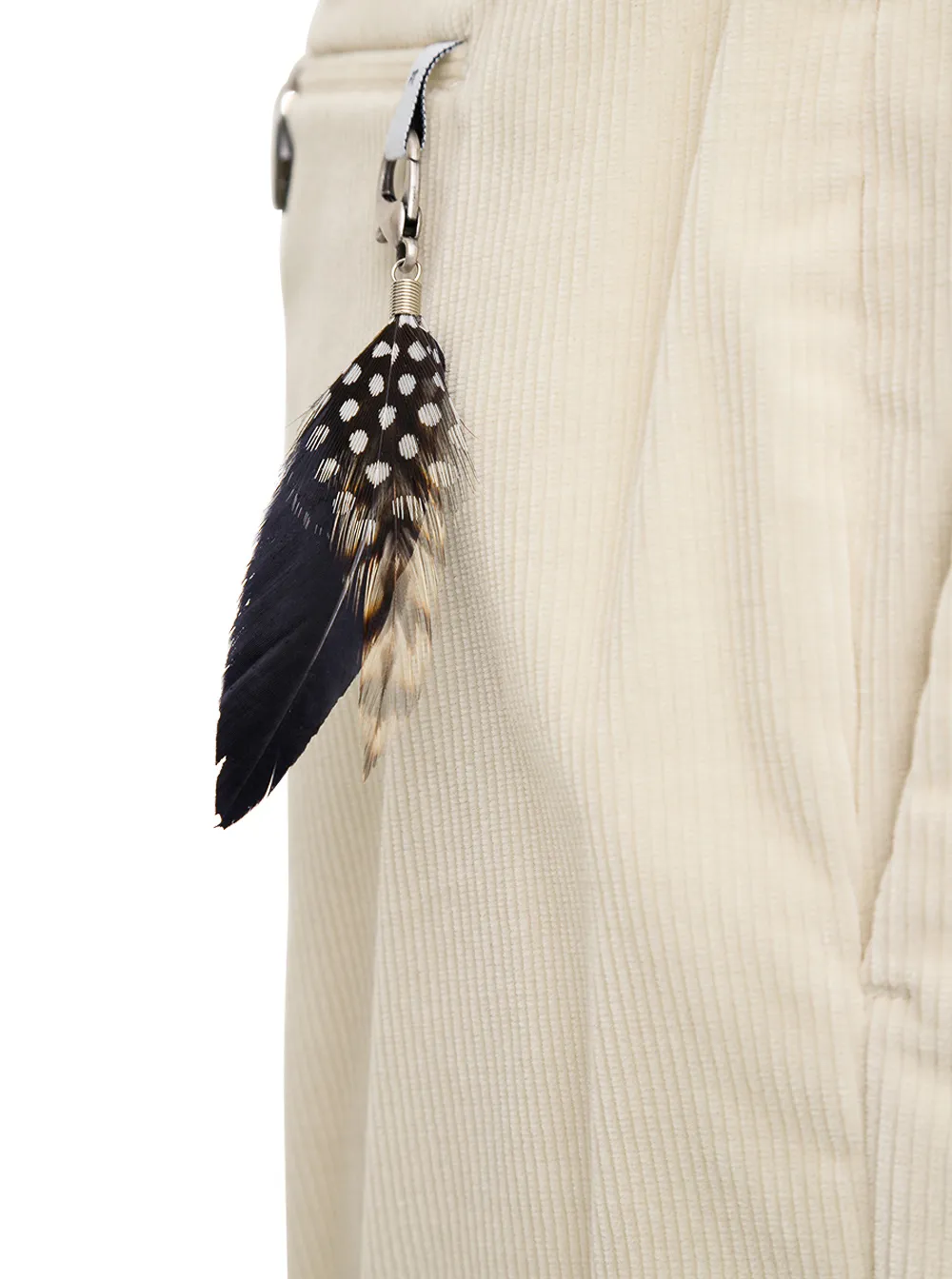 Pt Torino Mid-Rise Cropped Velvet Trousers