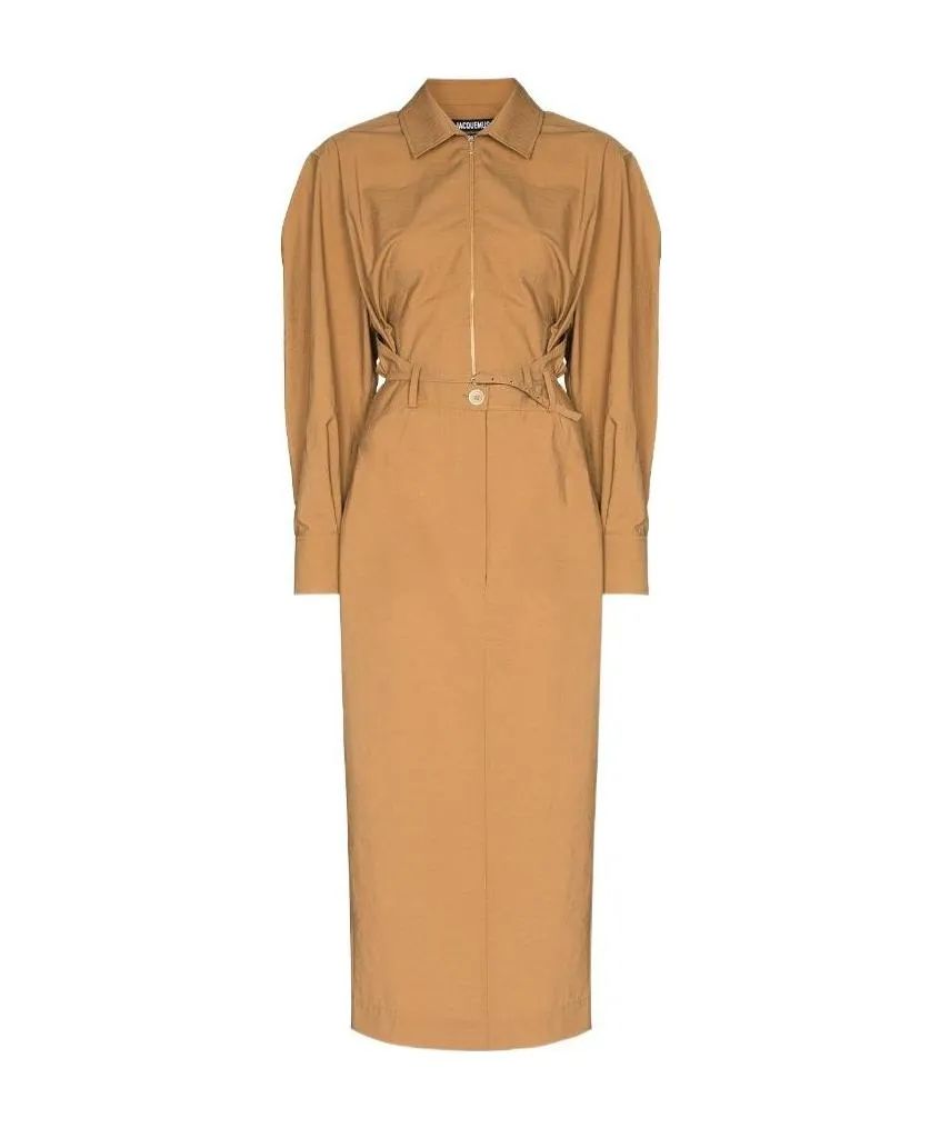 Jacquemus La Robe Uzco Cllr Rgln Ls Bd Z
