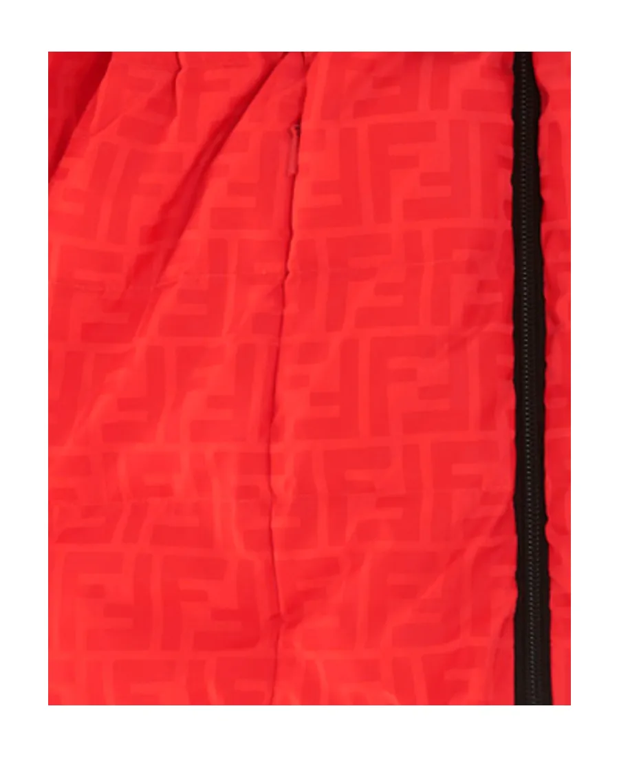 Monogram-Print Padded Jacket