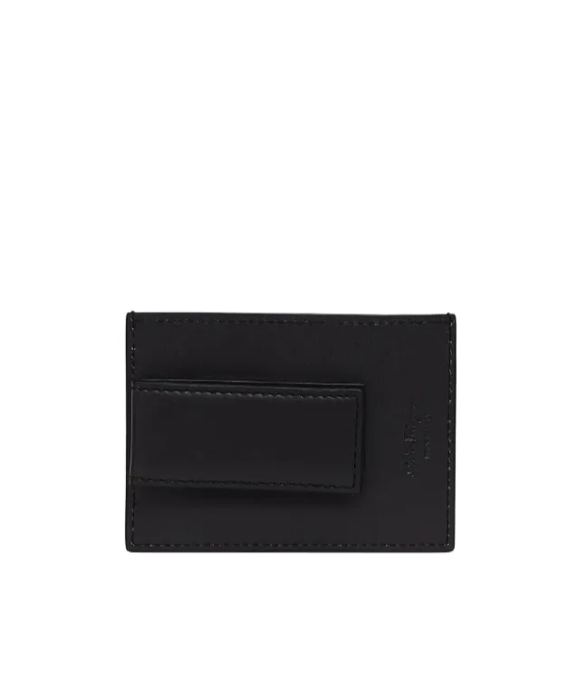 Salvatore Ferragamo Logo Plaque Card Case