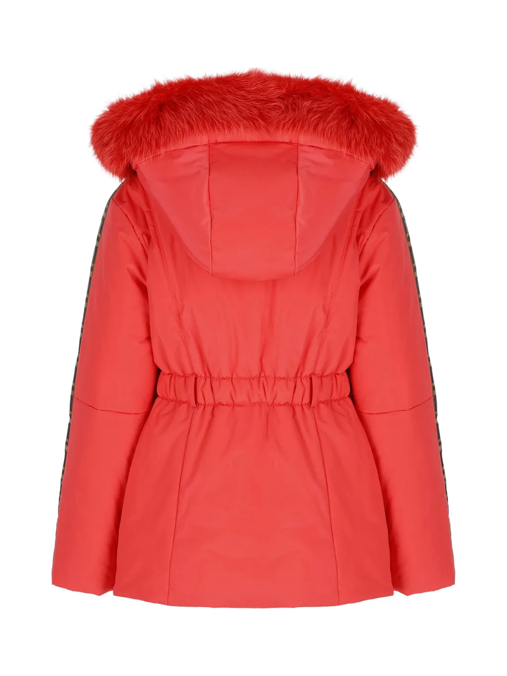 Fendi Kids Ff Motif Hooded Padded Jacket