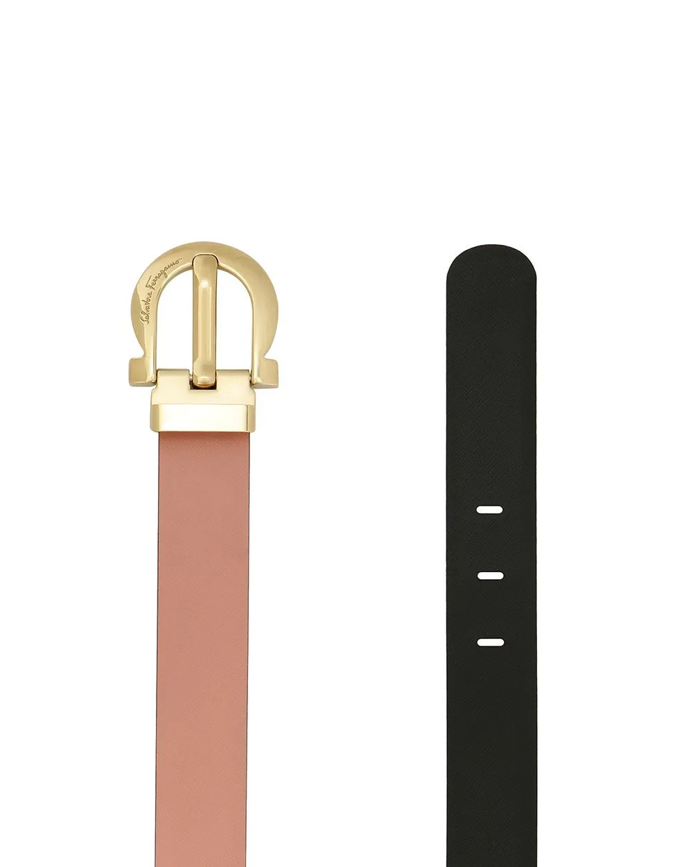 Logo Metal Buckle Belt