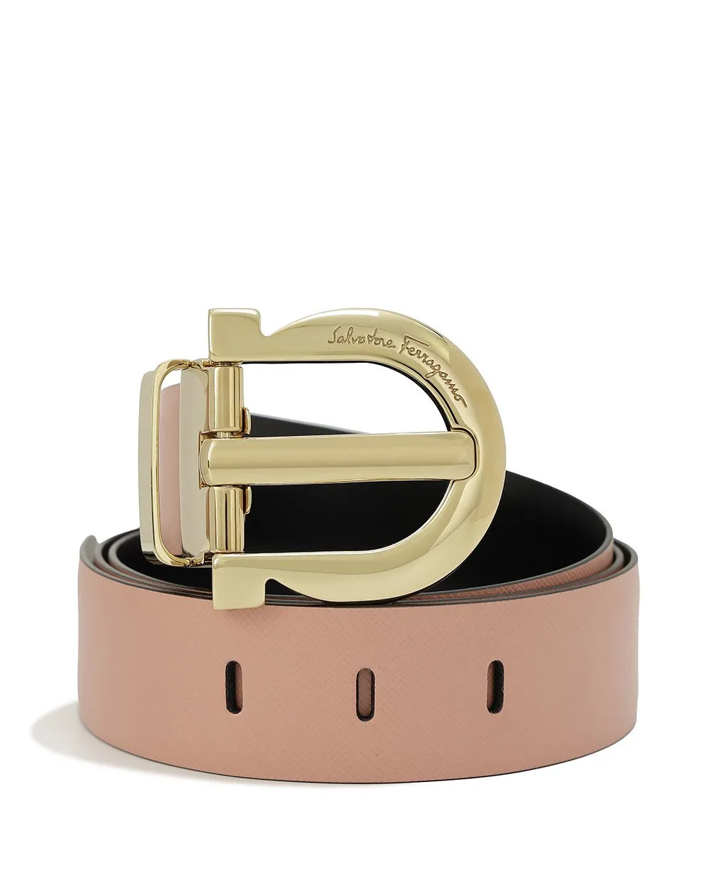 Logo Metal Buckle Belt