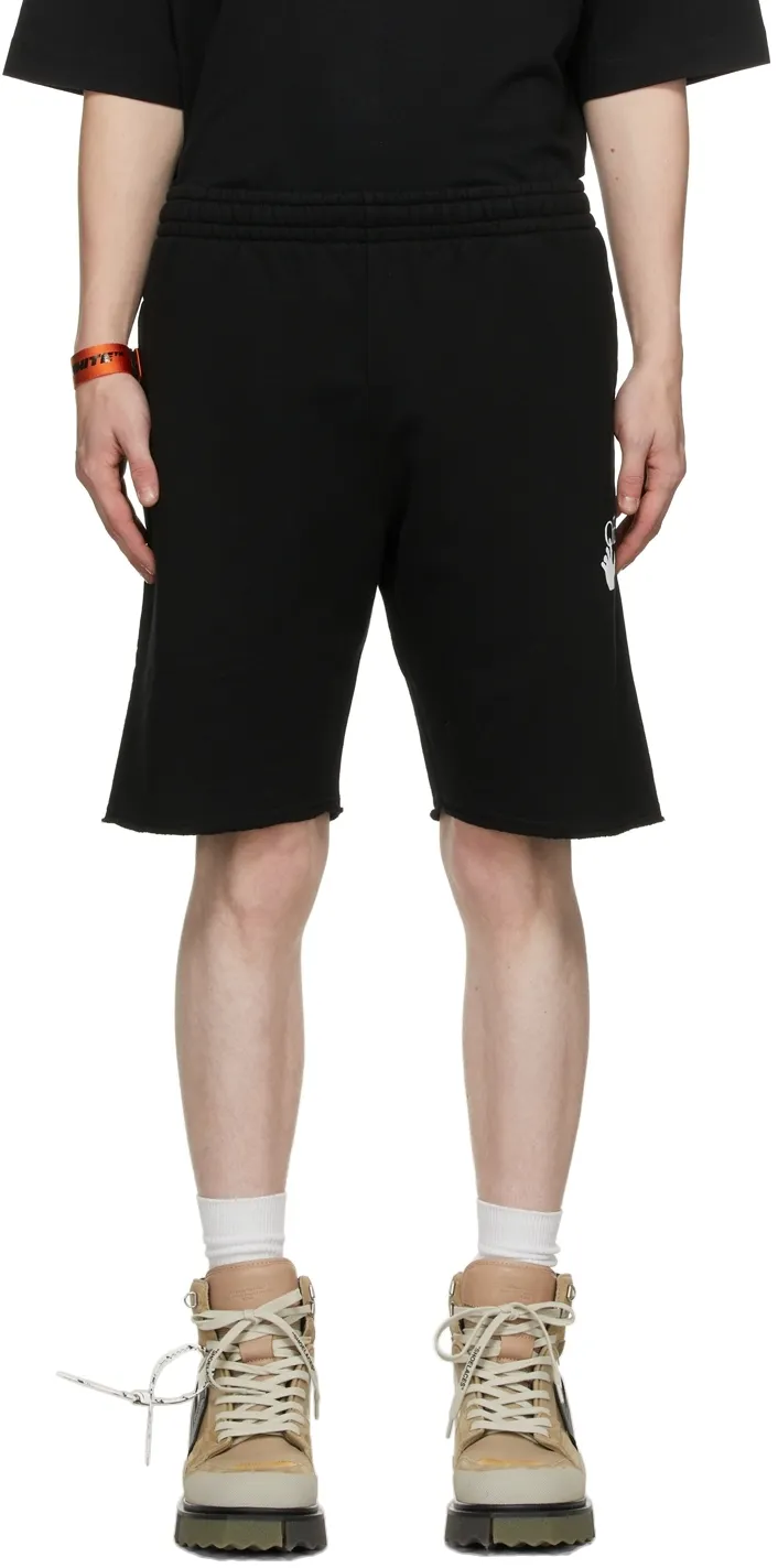90's Logo Print Track Shorts