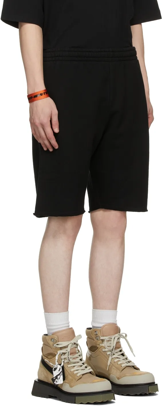 90's Logo Print Track Shorts