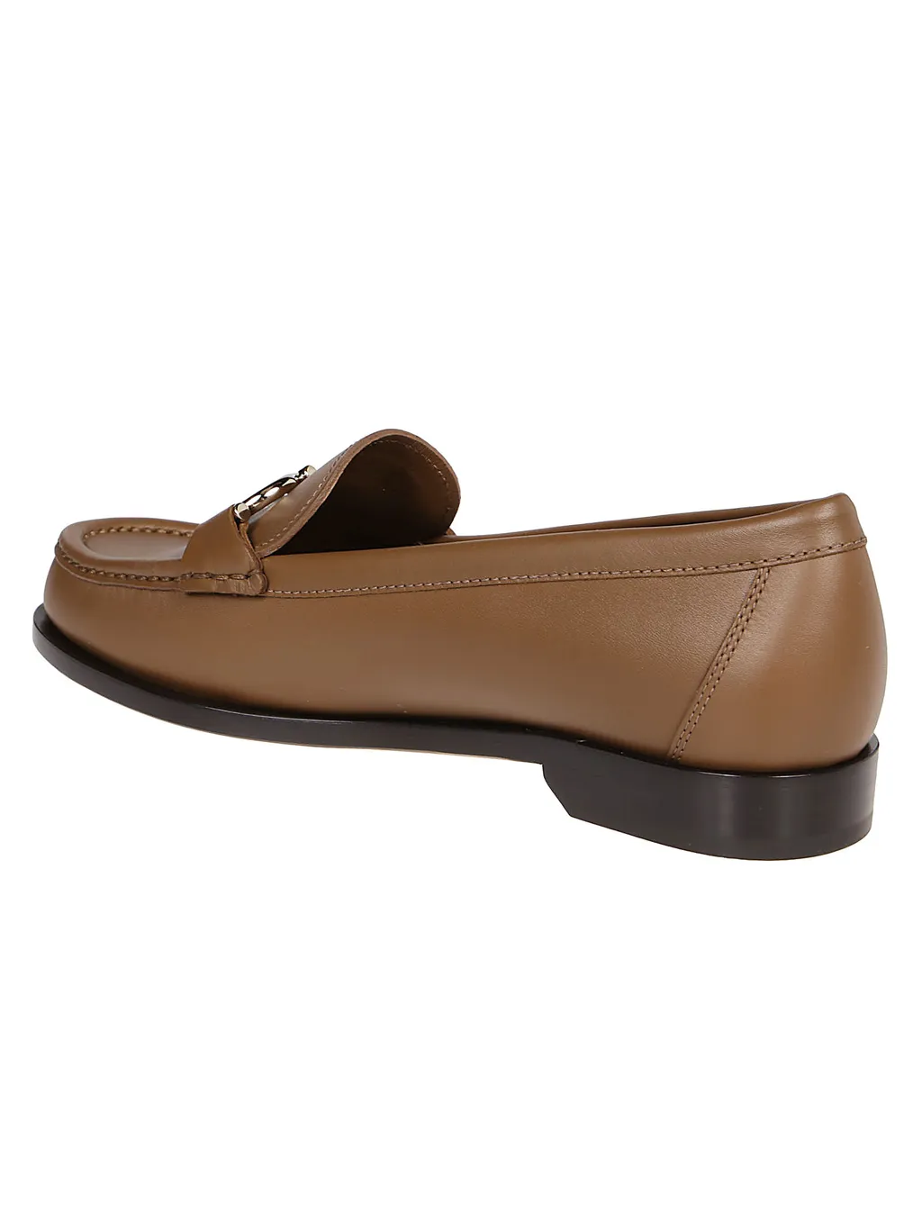 Horseshoe Buckle Decorative Flat Shoes