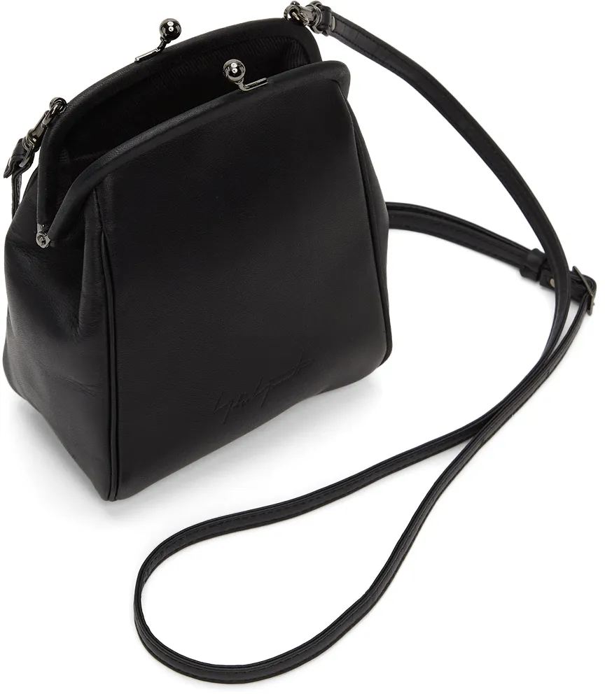 Logo-Embossed Leather Shoulder Bag
