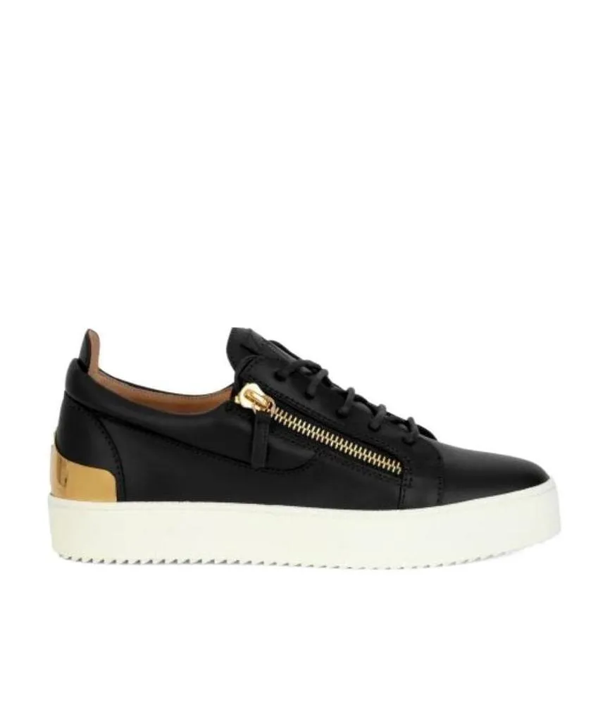Zip Detail Casual Sneakers