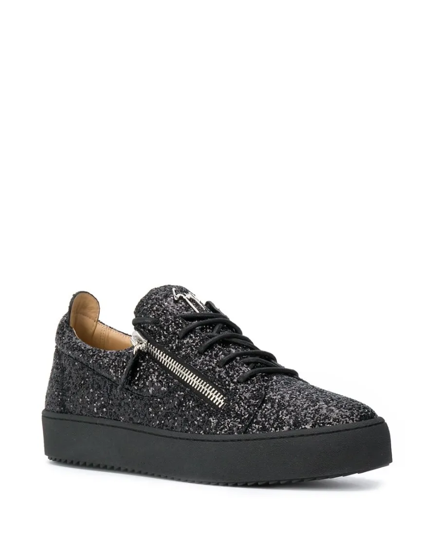 Zipper Casual Sneakers