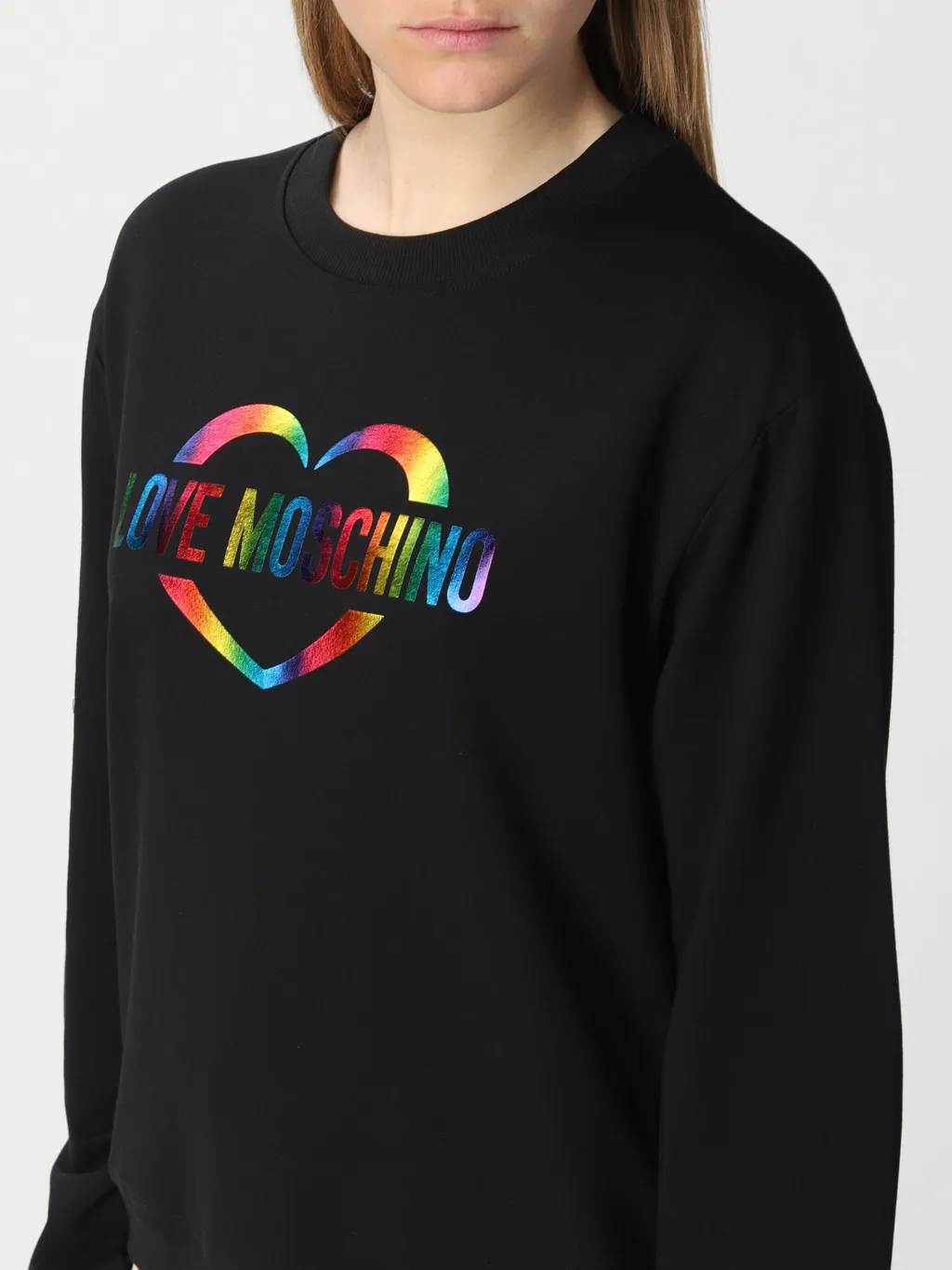 Logo-Print Cotton Blend Sweatshirt