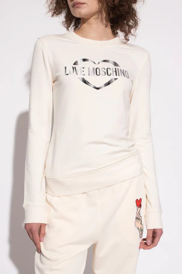 Logo-Print Slim Fit Sweatshirt