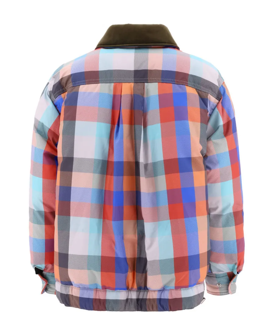Sacai Tartan Down Jacket