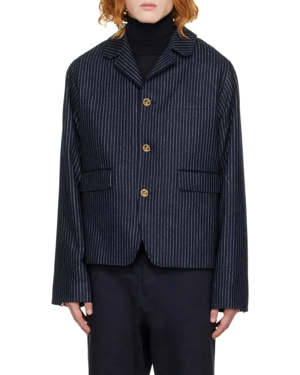 Rwb-Stripe Cropped Jacket