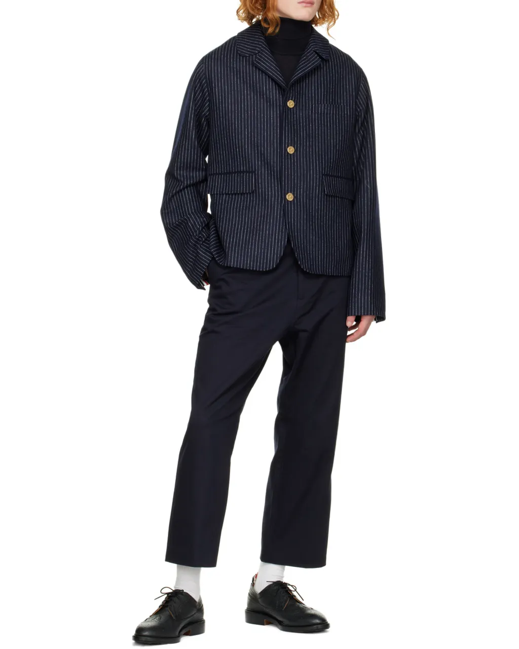 Rwb-Stripe Cropped Jacket
