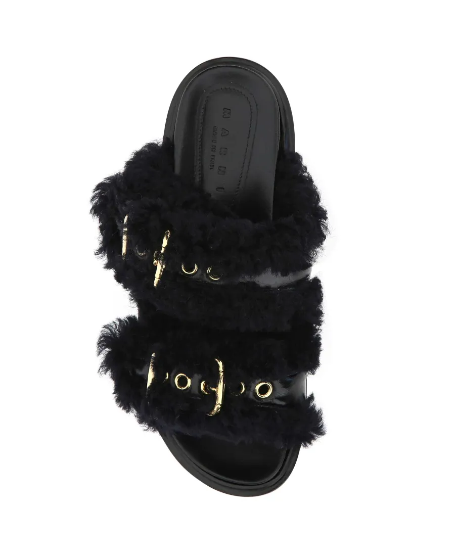 Marni Double Adjustable Strap Sandals