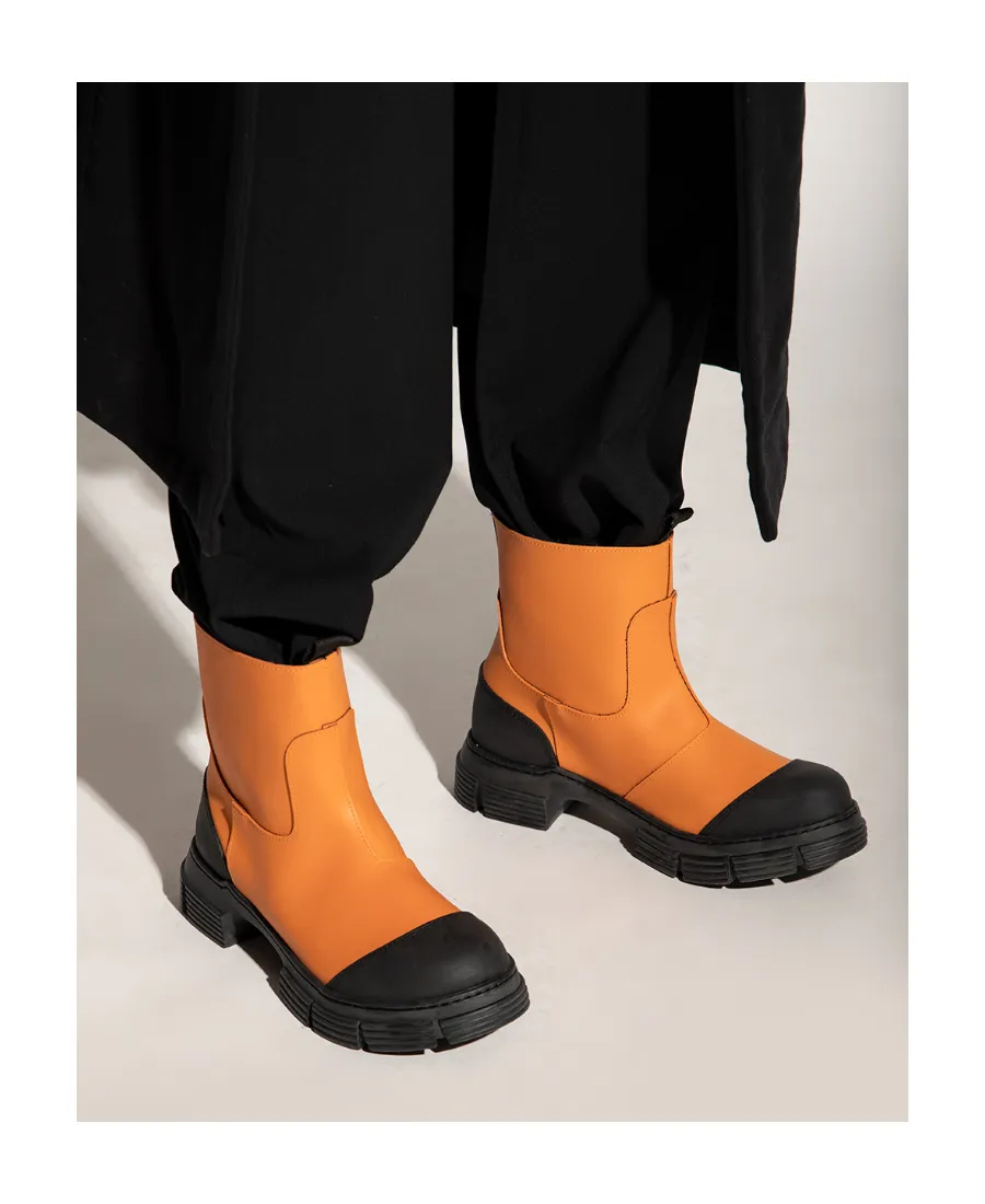 55Mm Chunky Slip-On Boots