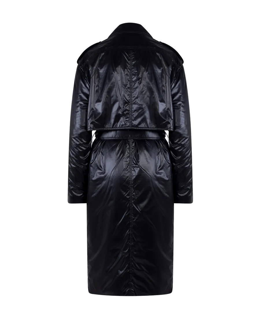 Belted Double-Breasted Coat