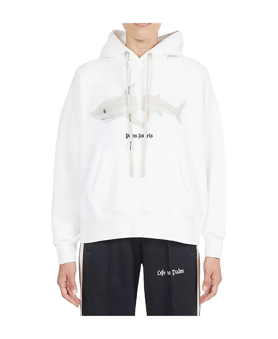 Graphic-Print Cotton Hoodie
