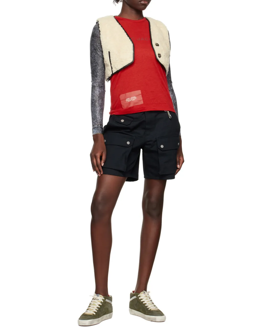 Golden Goose Deluxe Brand Midstar Lace-Up Sneakers