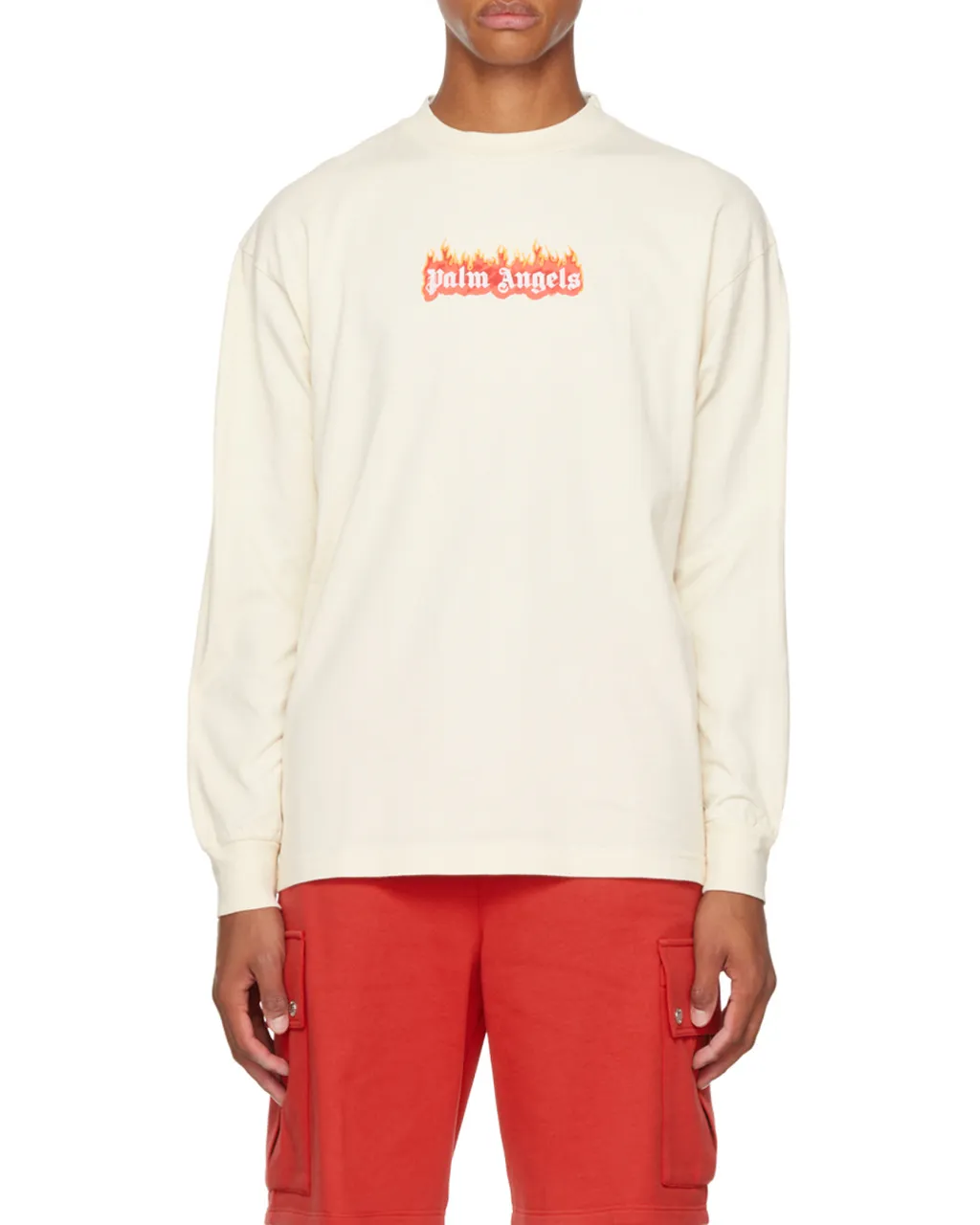 Logo-Print Crew Neck Sweatshirt