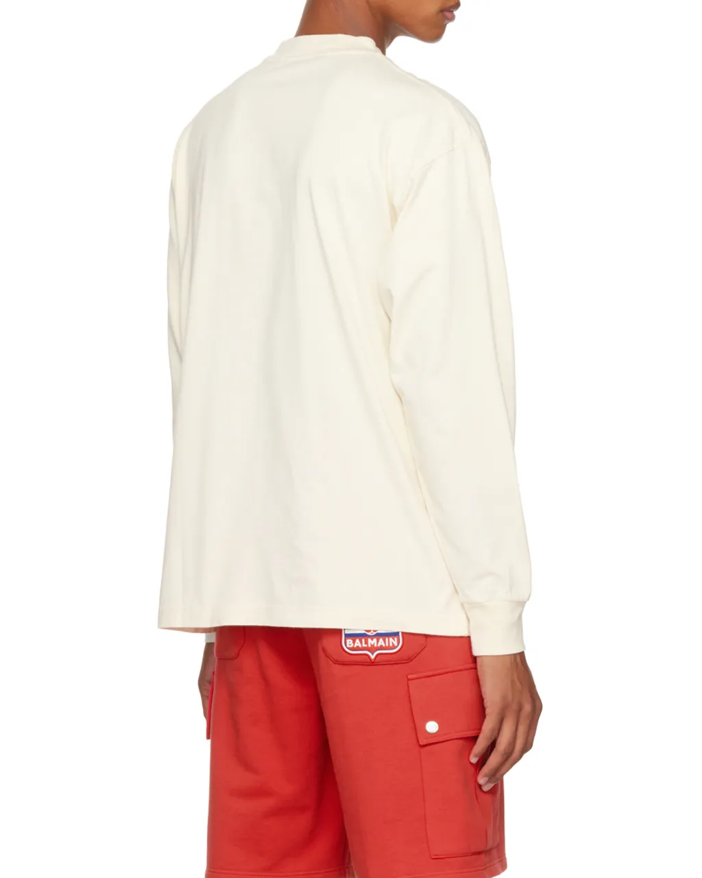 Logo-Print Crew Neck Sweatshirt