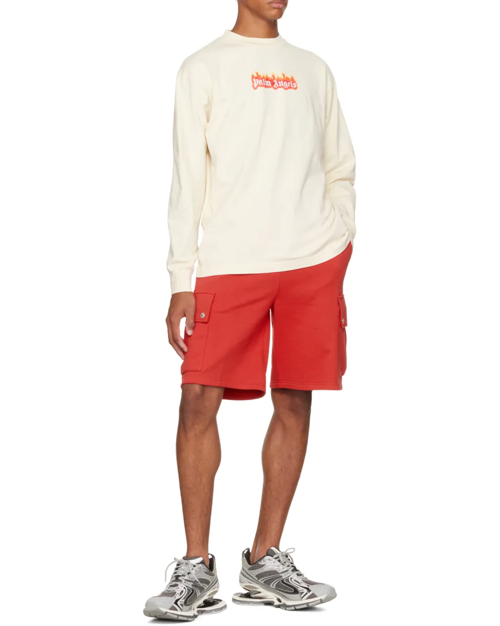 Logo-Print Crew Neck Sweatshirt