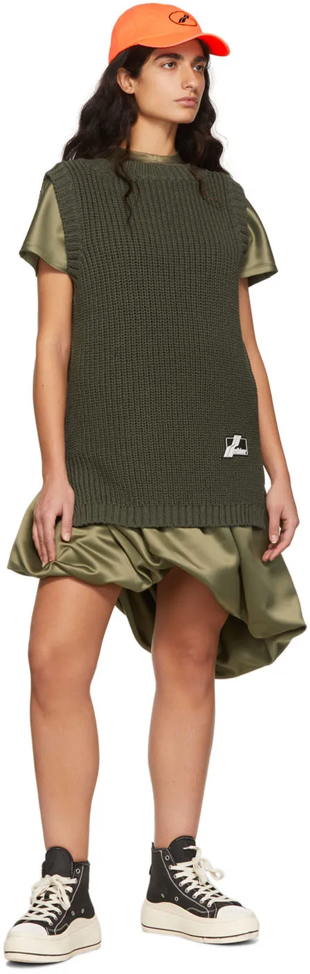 Cotton Rib Knitted Vest