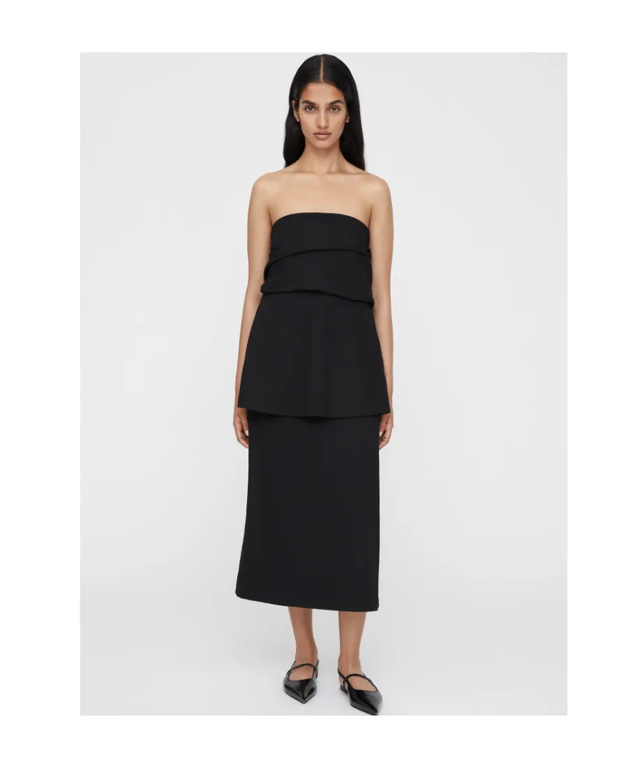 Strapless Flared Top