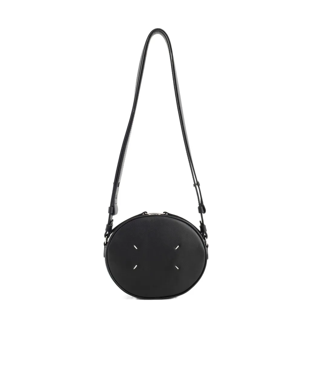 Maison Margiela Tabi Logo Embossed Satchel Bag