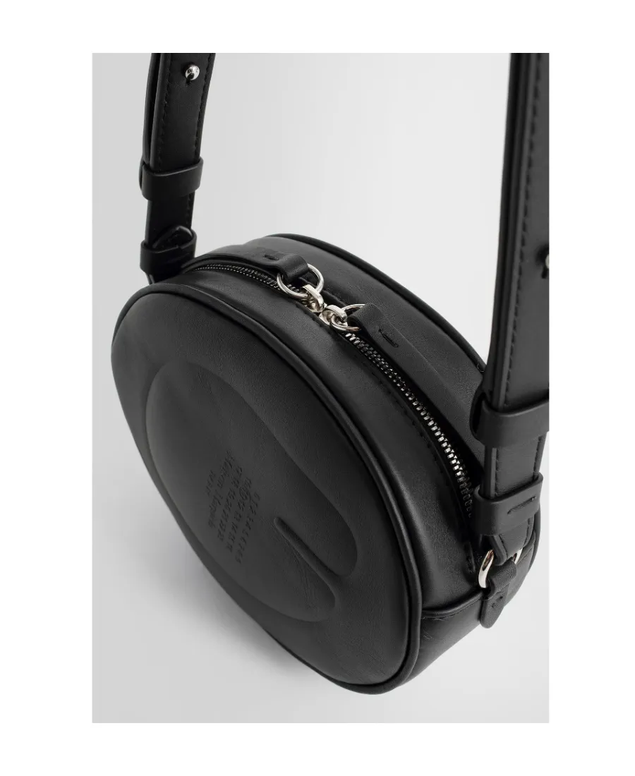 Maison Margiela Tabi Logo Embossed Satchel Bag