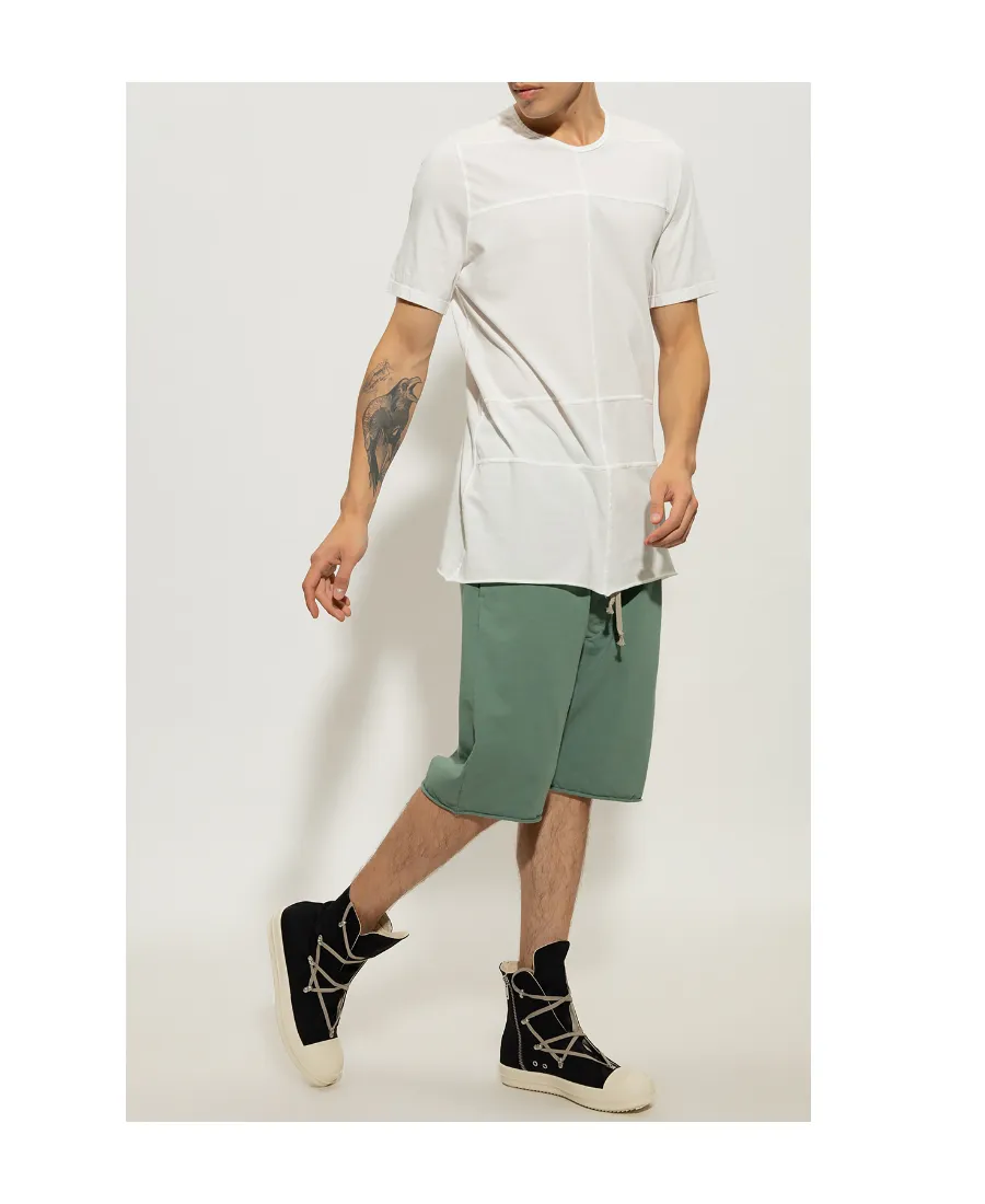 Seam-Detail Short-Sleeve T-Shirt