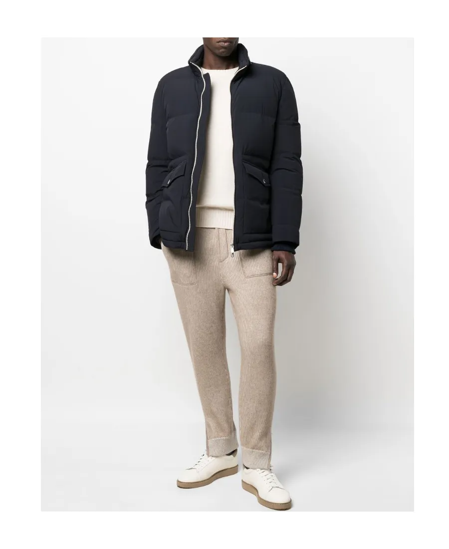 Cashmere Ribbed Joggers