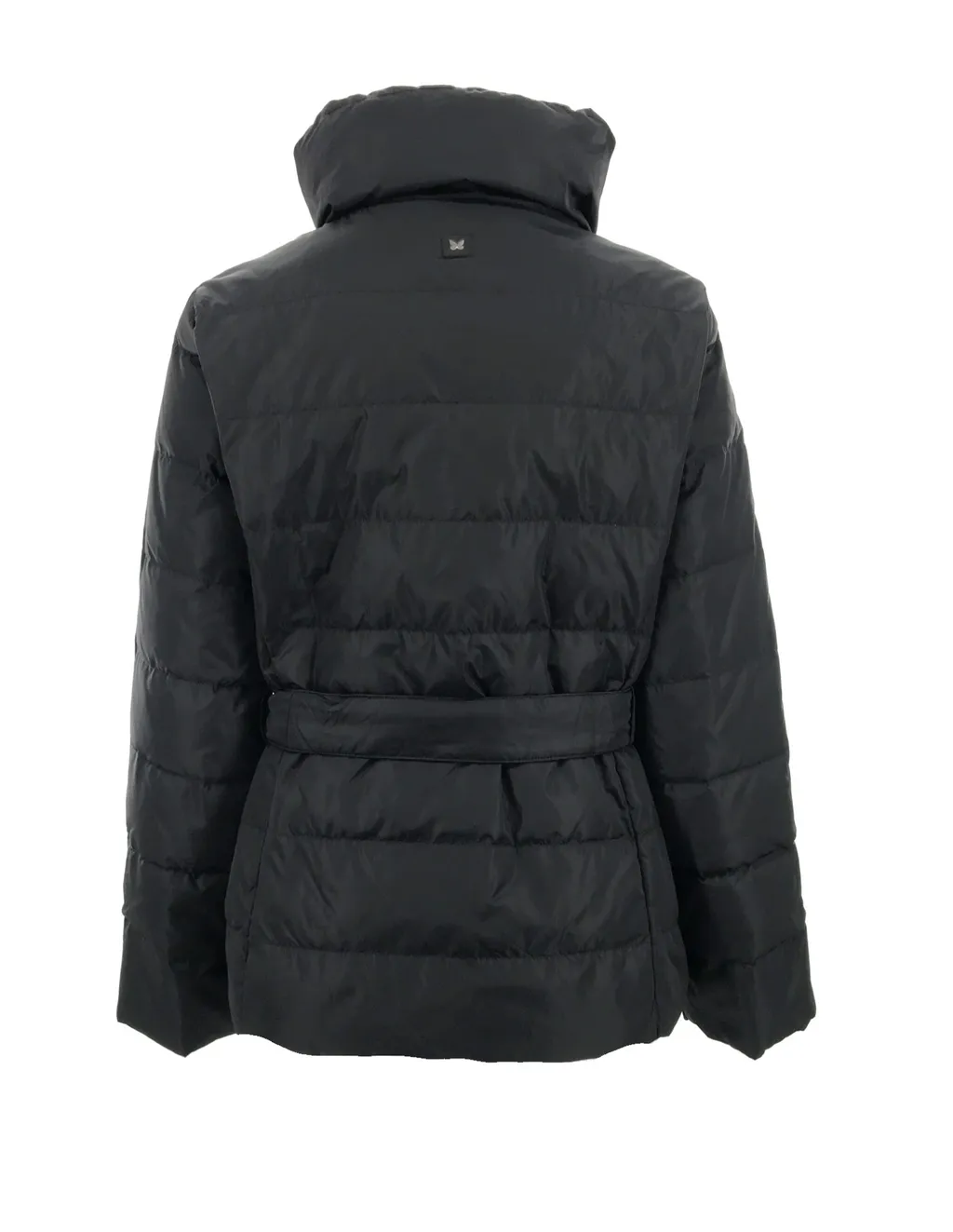 Long-Sleeved Lace Down Jacket
