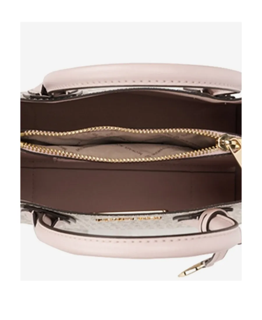 Logo Jacquard Shoulder Bag