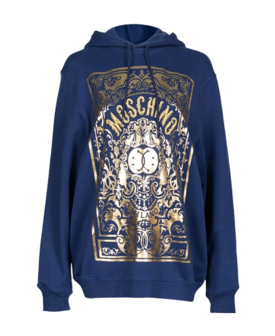 Logo Details Hooded Hoodie