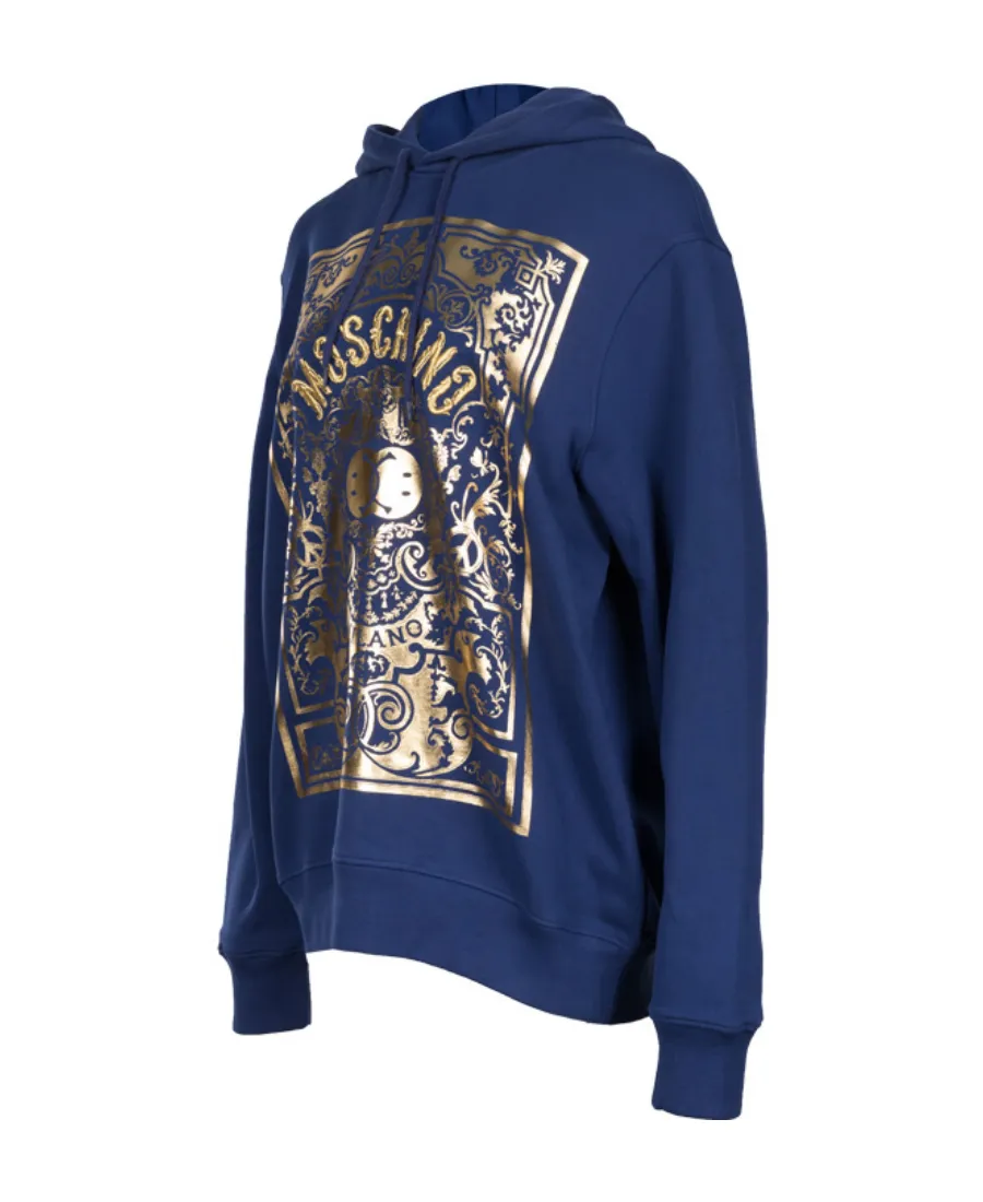 Logo Details Hooded Hoodie