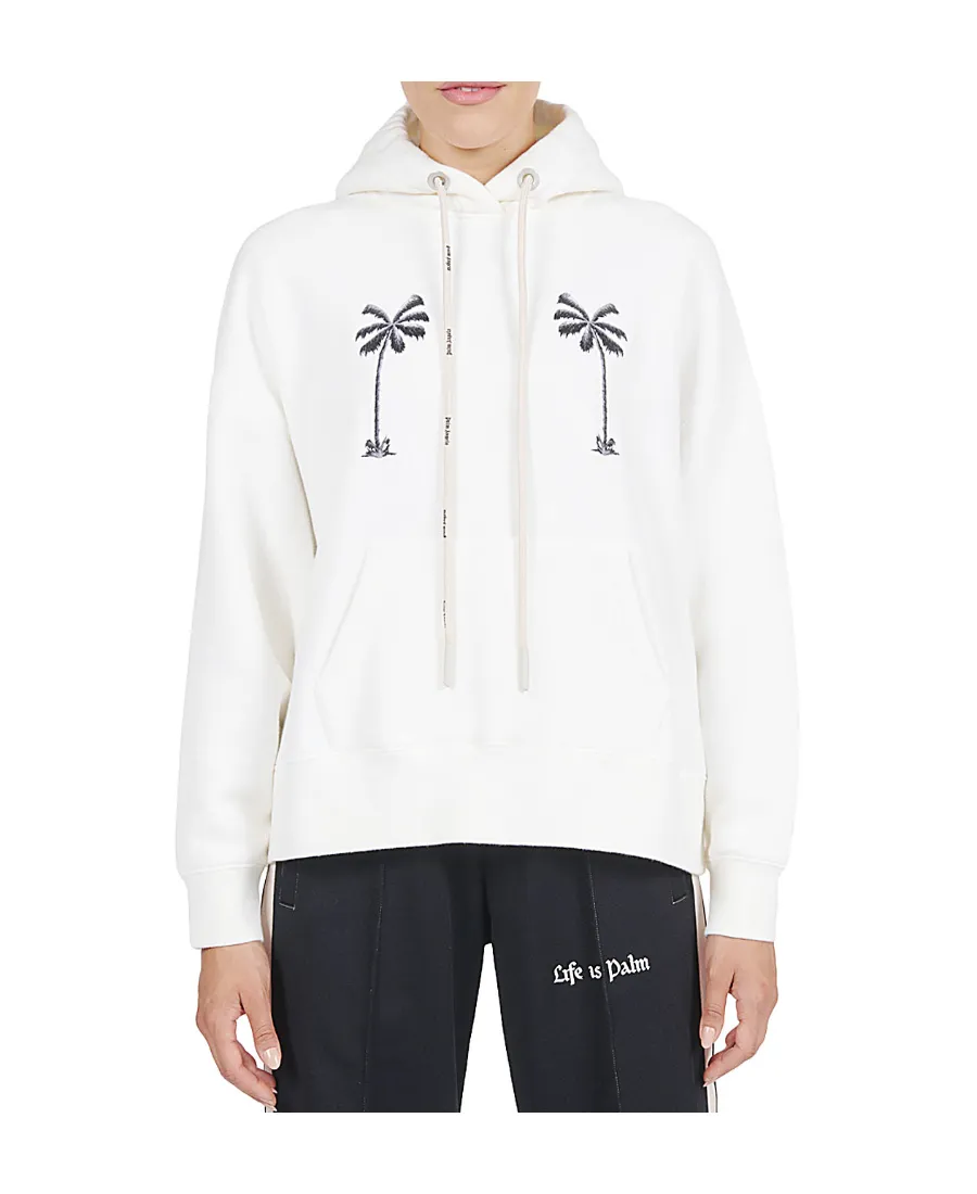 Graphic-Print Cotton Hoodie
