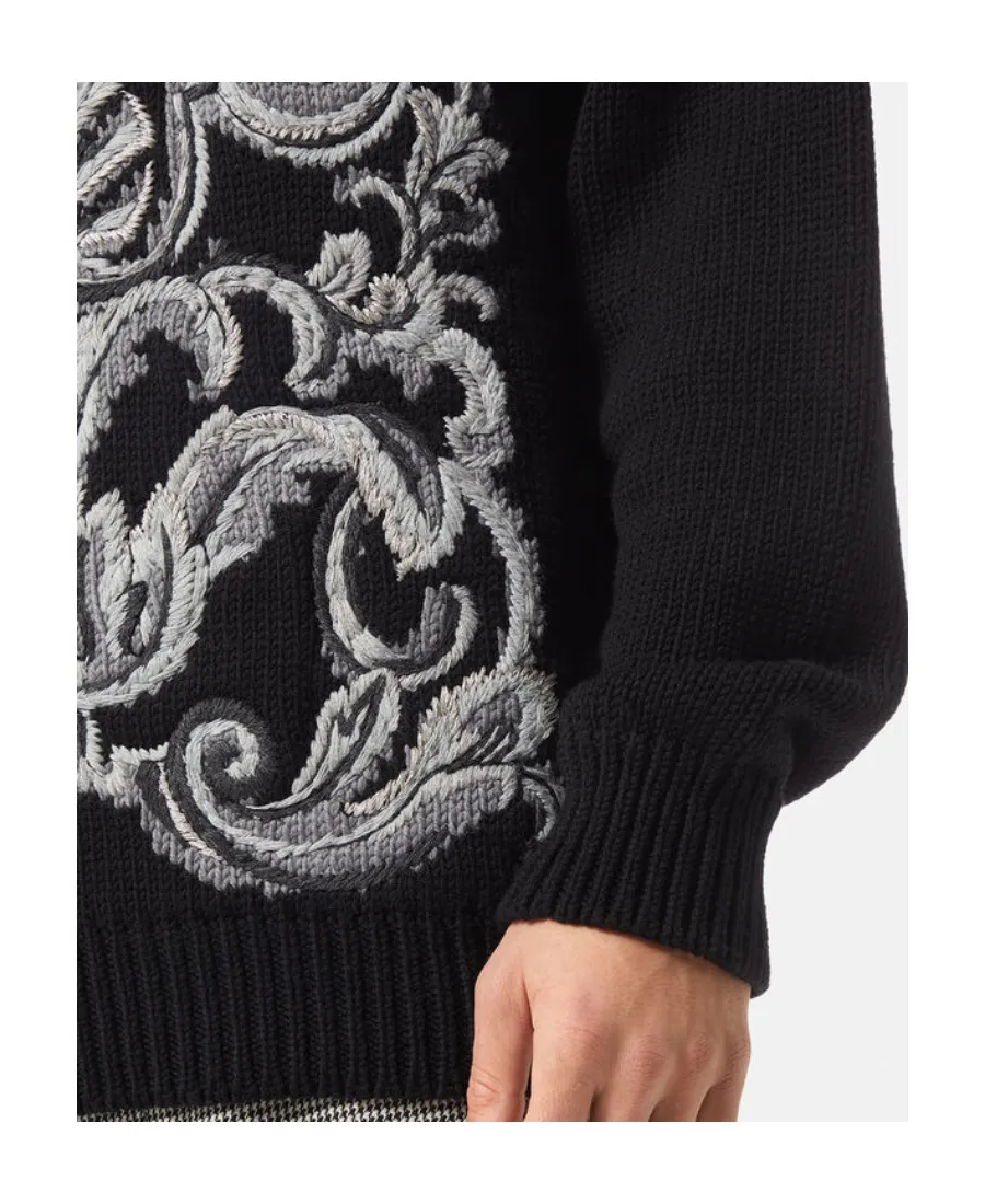 Barocco Intarsia-Knit Jumper