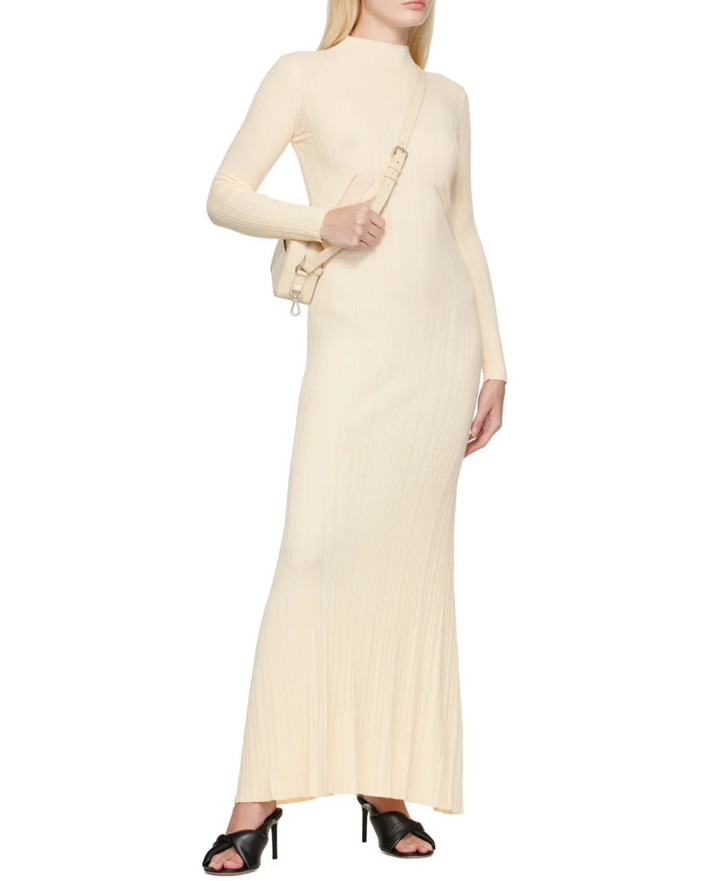 Lenzuolo Pleated Long Dress