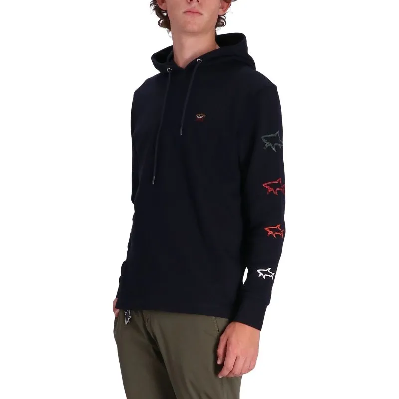 Hooded Long-Sleeved Sweater