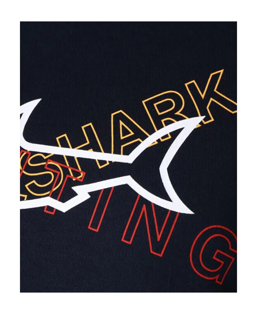 Logo T-Shirt With Round Neck Pattern
