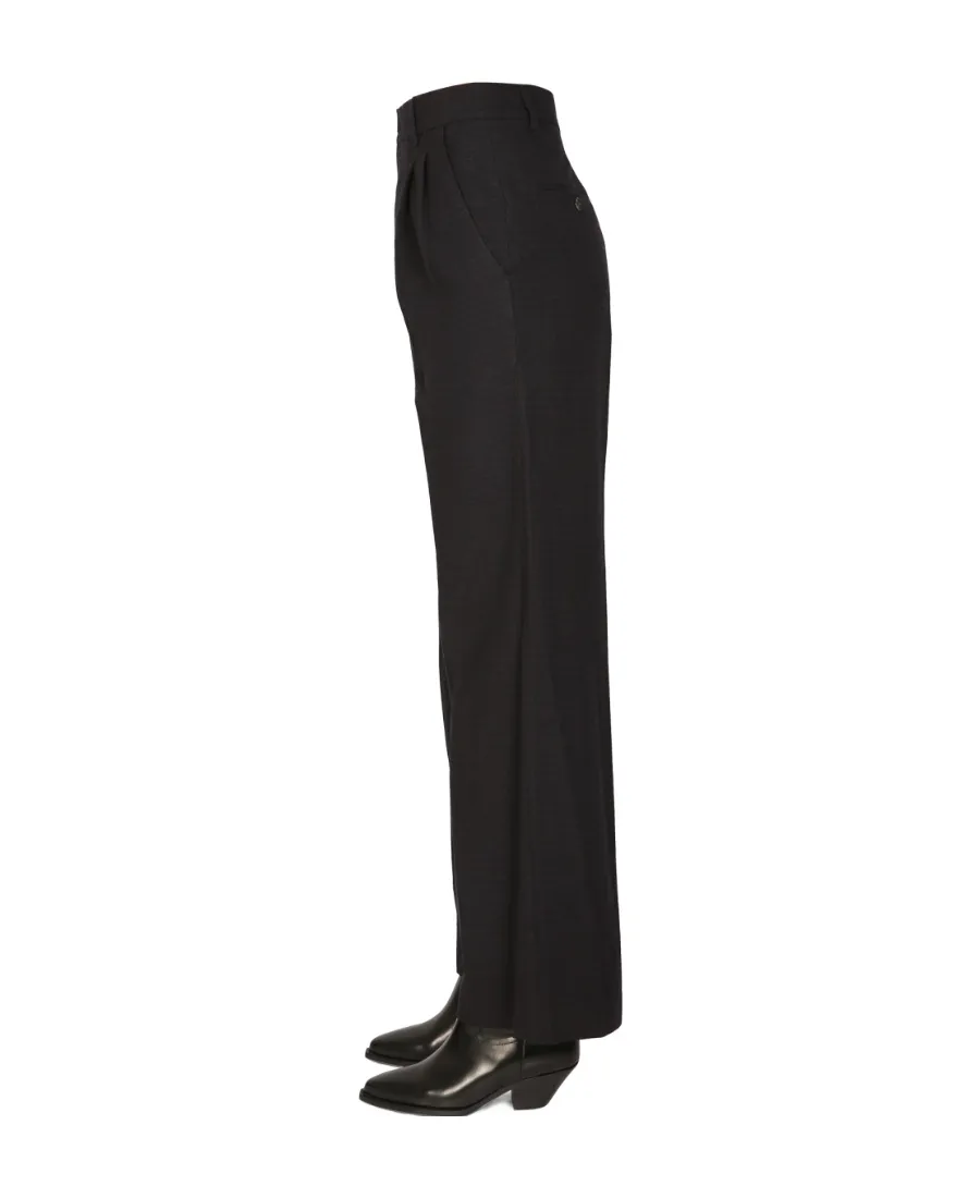 Isabel Marant Jessini High-Waist Tailored Trousers