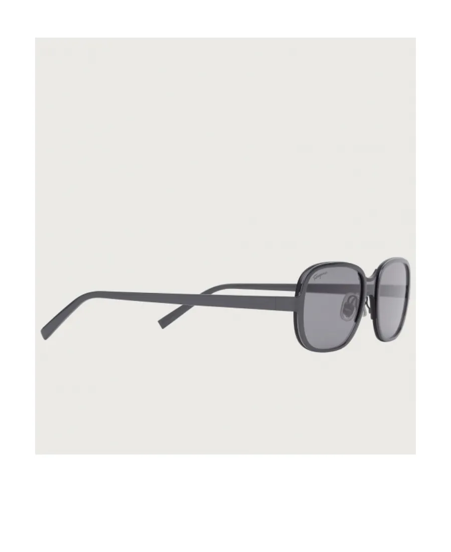 Salvatore Ferragamo Eyewear Rectangular Frame Sunglasses