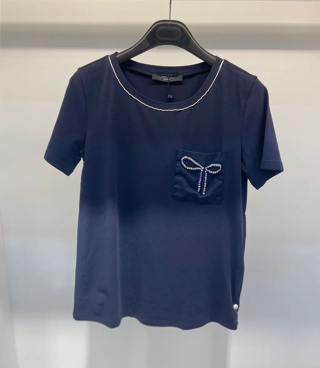 Open-Necked Black Shirt