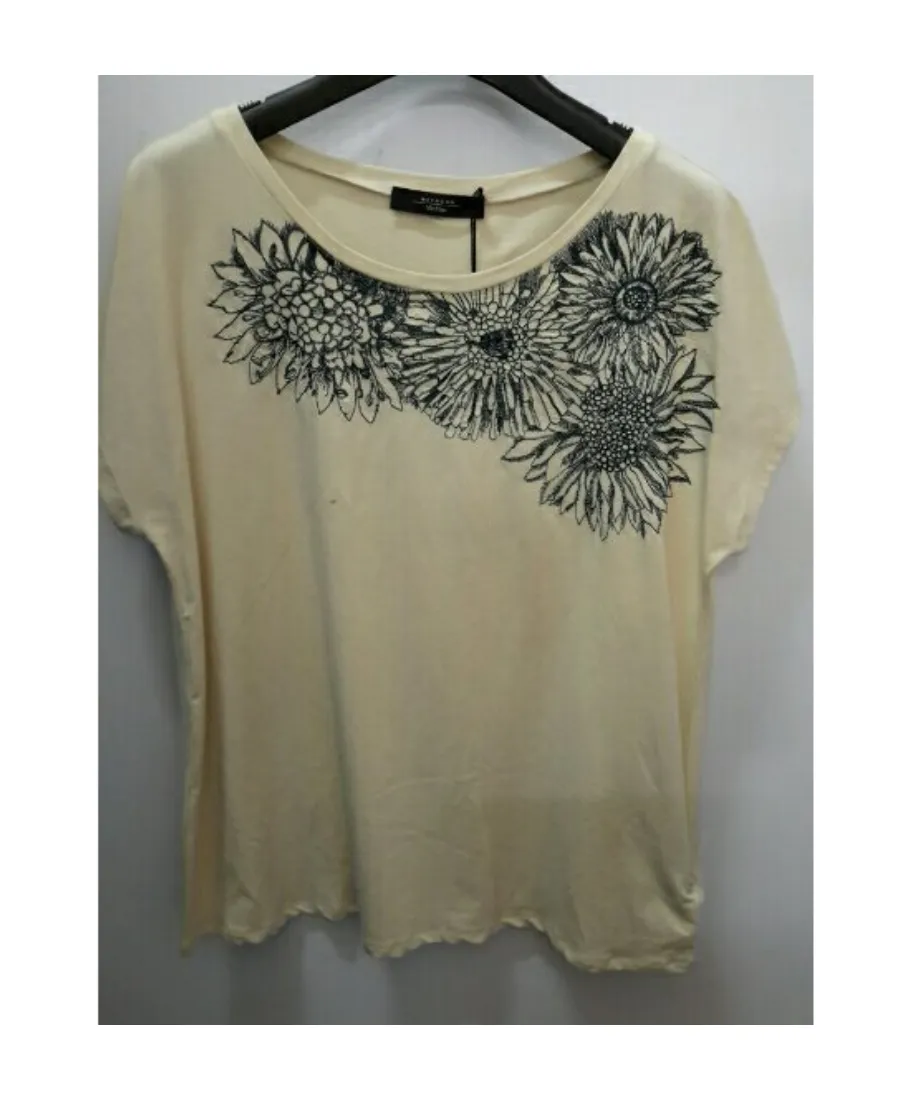Flower Pattern T-Shirt