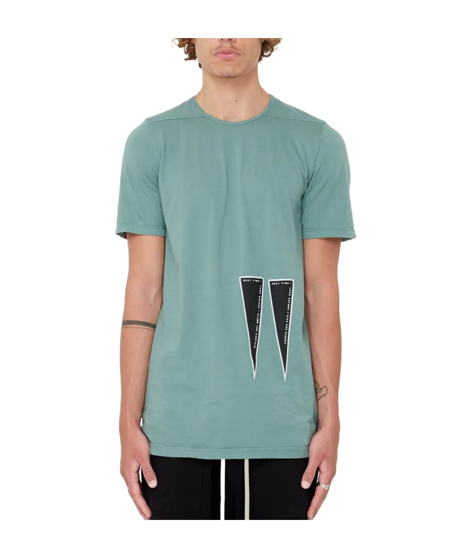 Slogan-Patch Cotton T-Shirt